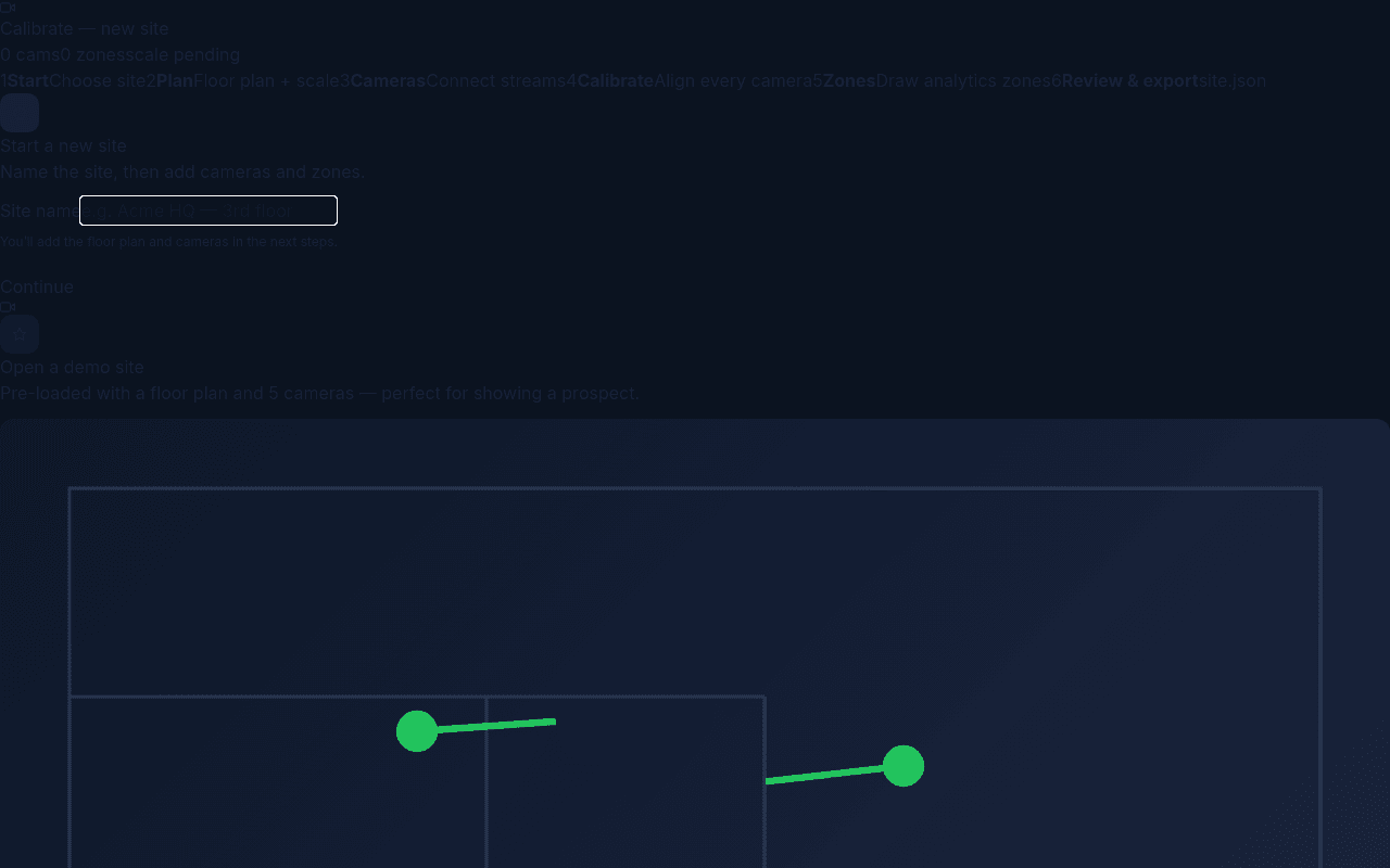 Camera Onboarding Wizard