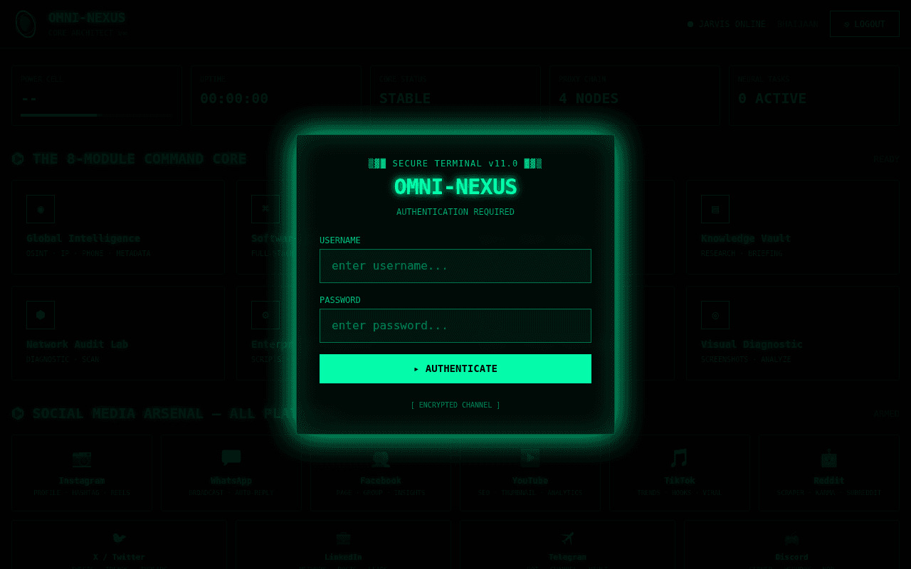 Omni-Nexus System Overlord
