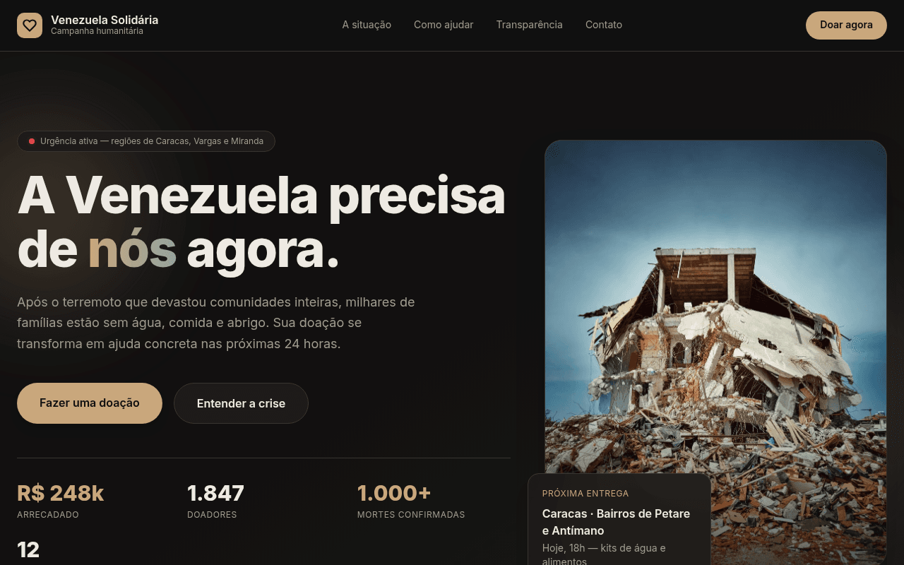 AJUDEM A VENEZUELA