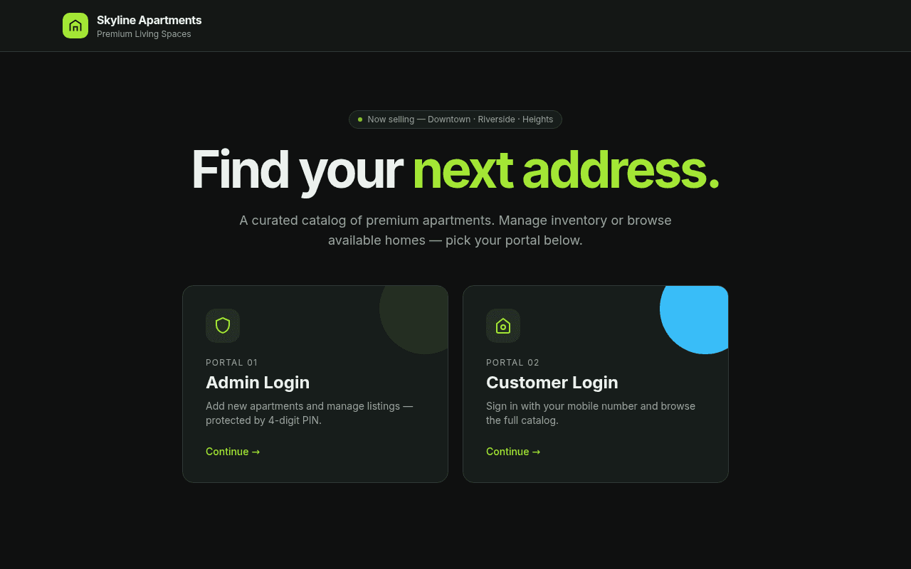 Admin Login