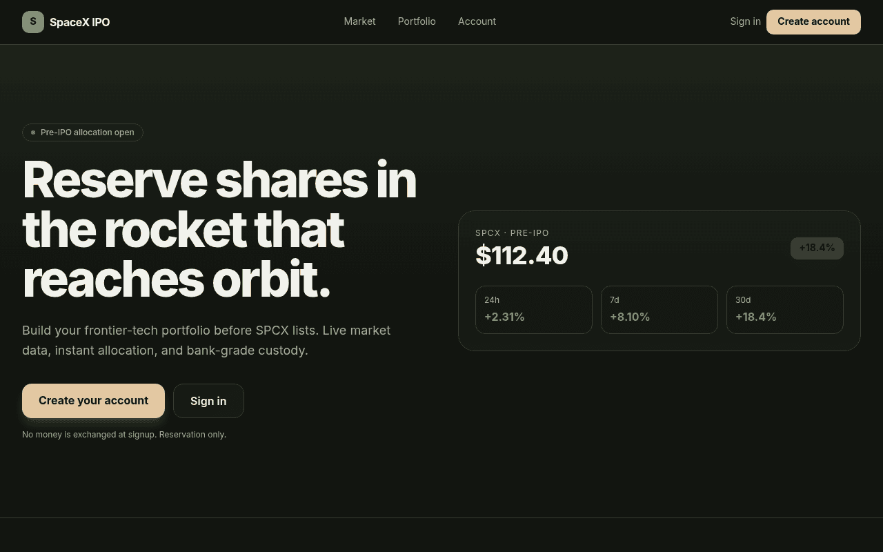 SpaceX IPO