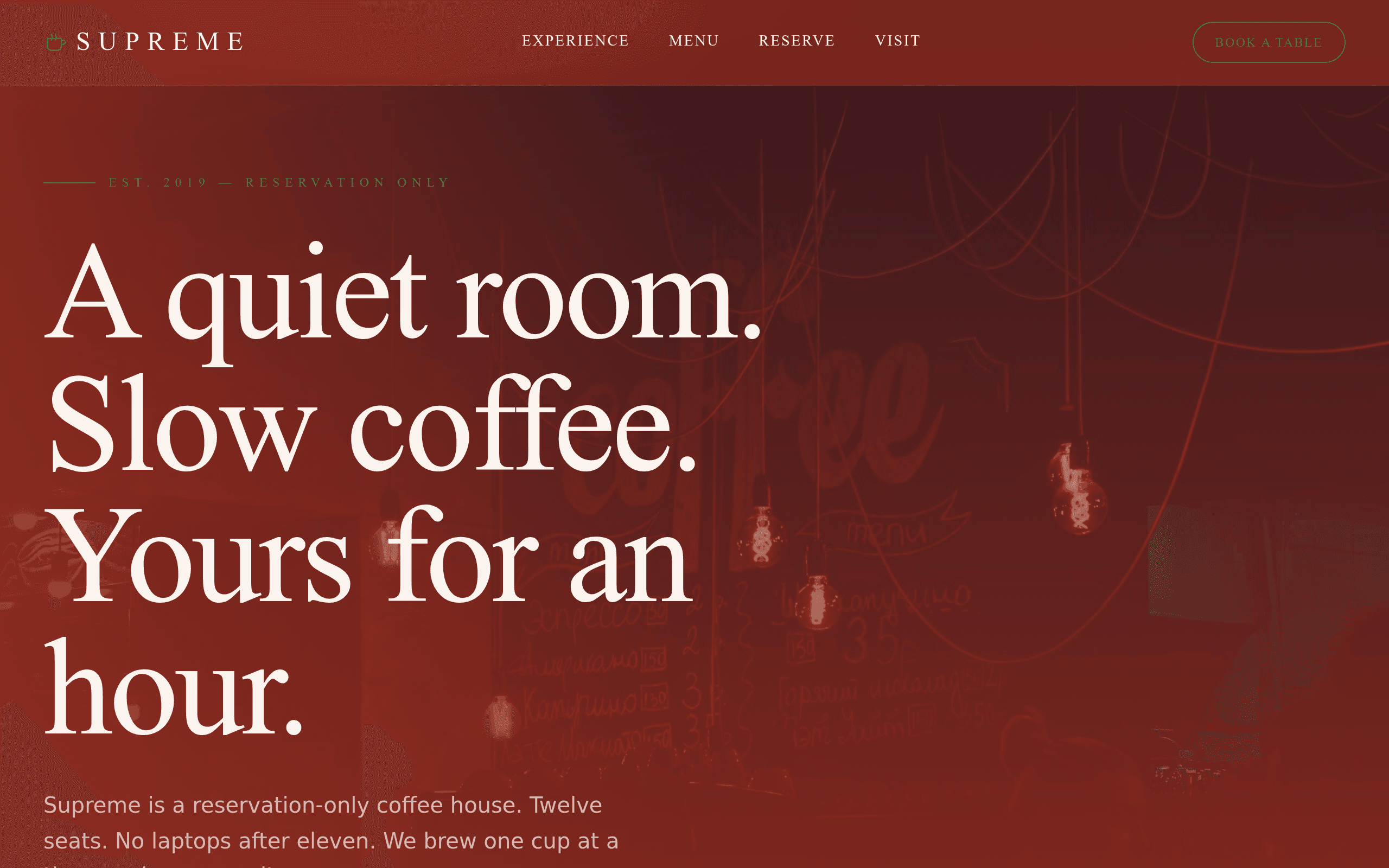 Supreme Coffee
