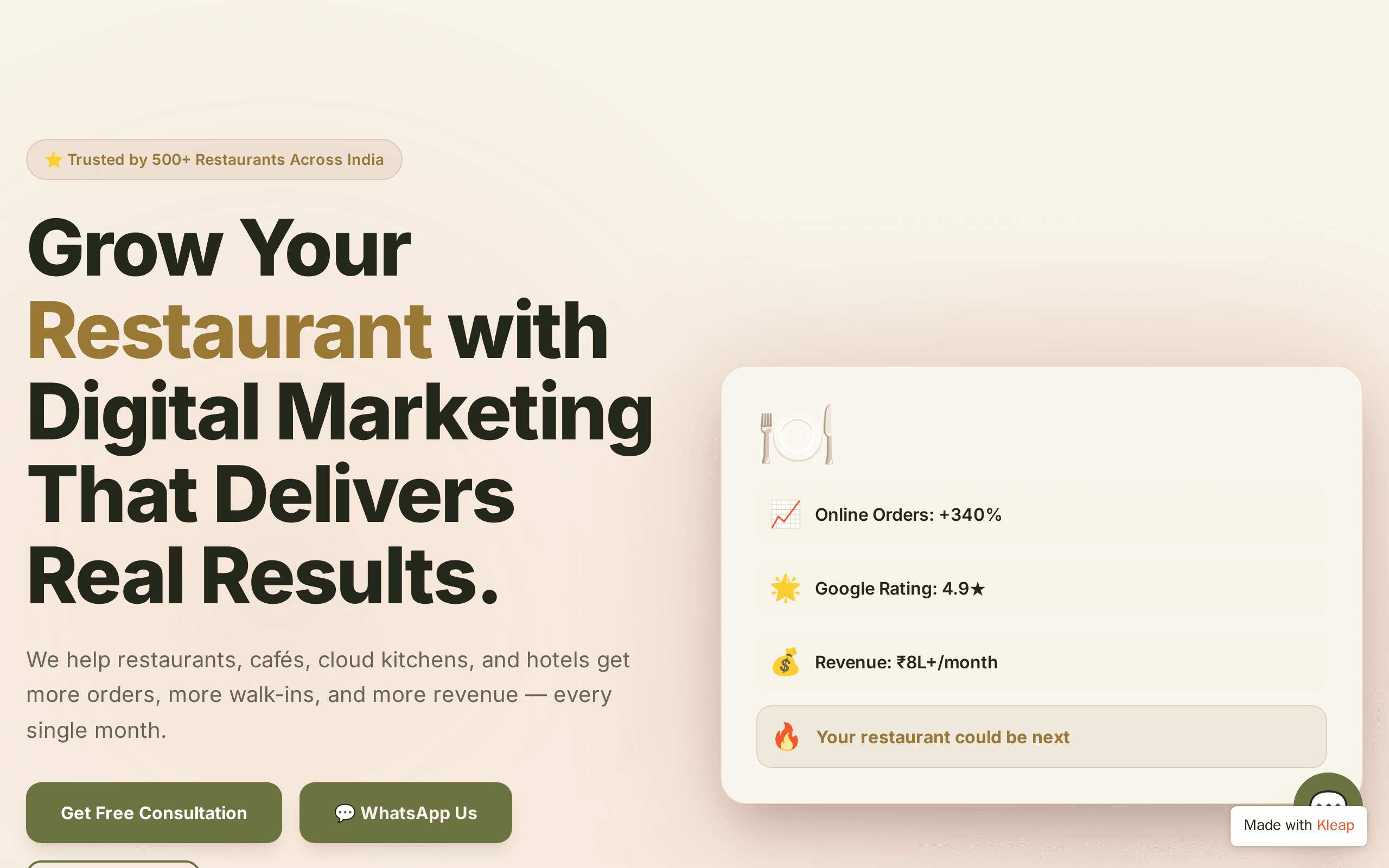Restaurant Digital Solutions