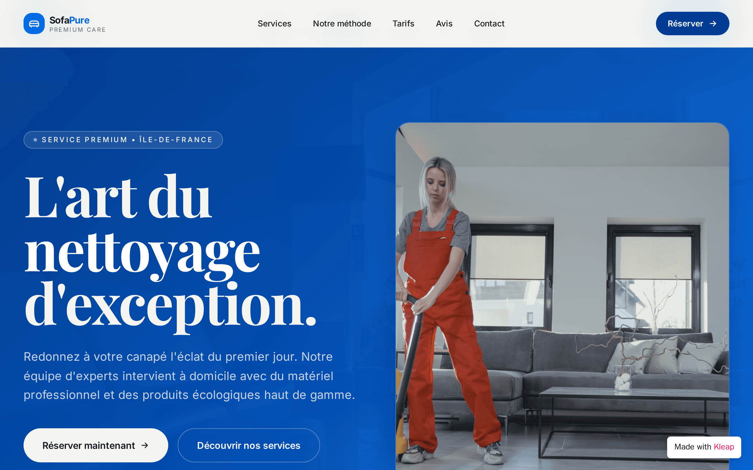 Nettoyage Canap