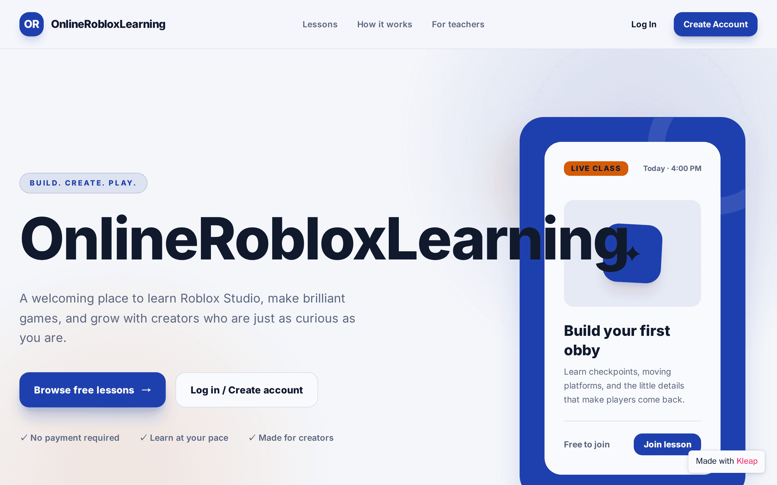 OnlineRobloxLearning