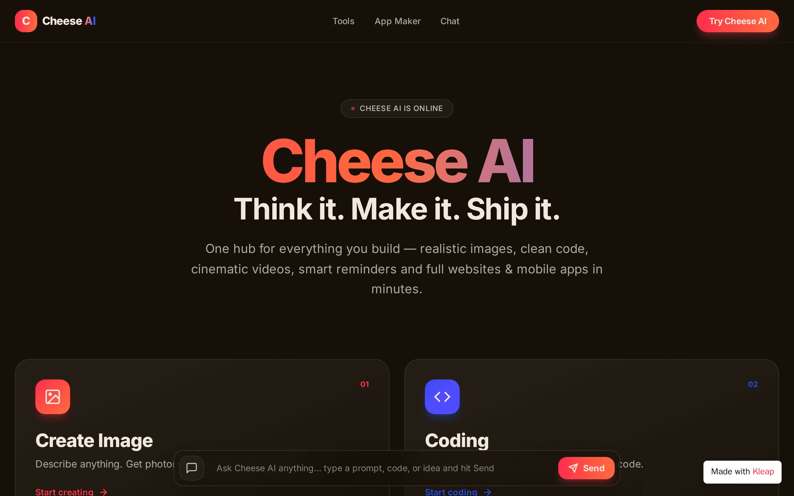 Cheese Ai There