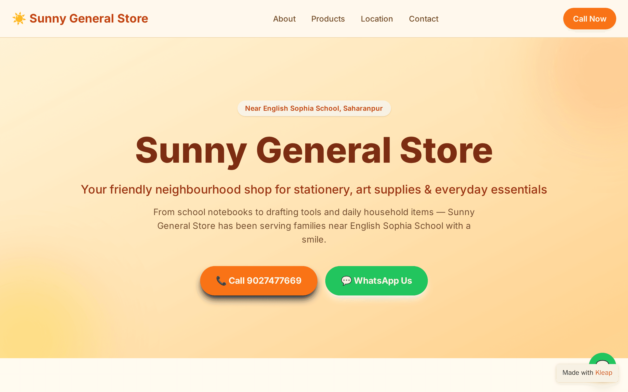 Sunny General Store