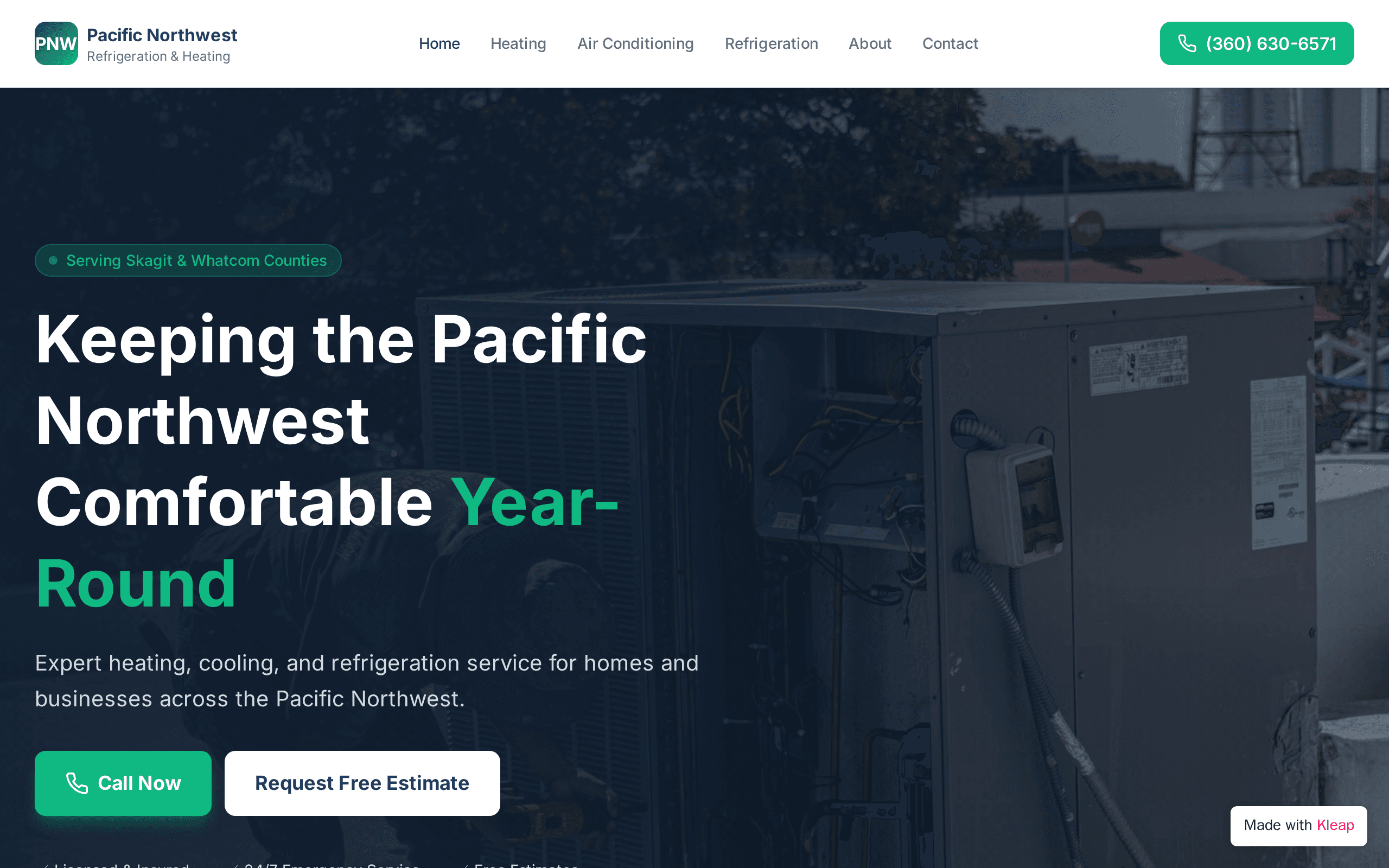 Pacific Northwest Refrigeration and