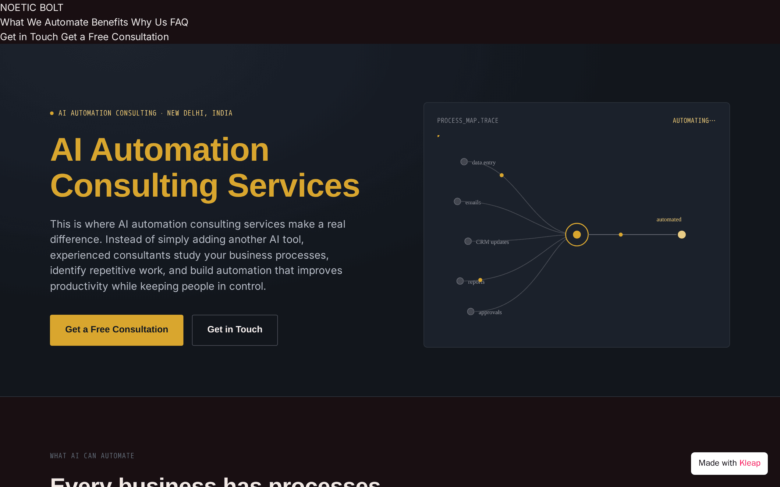 AI Automation Consulting Services