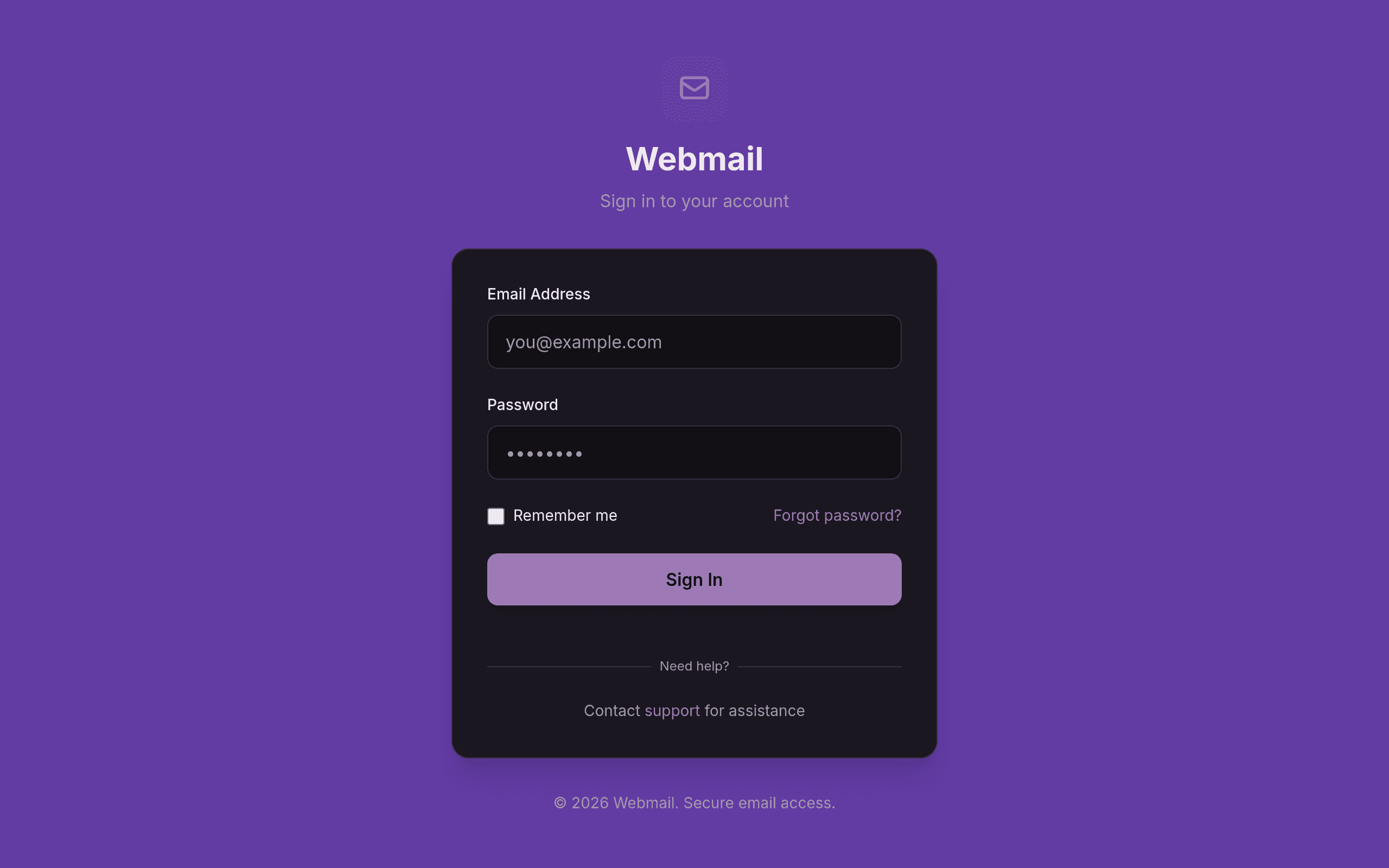 Acentek Webmail