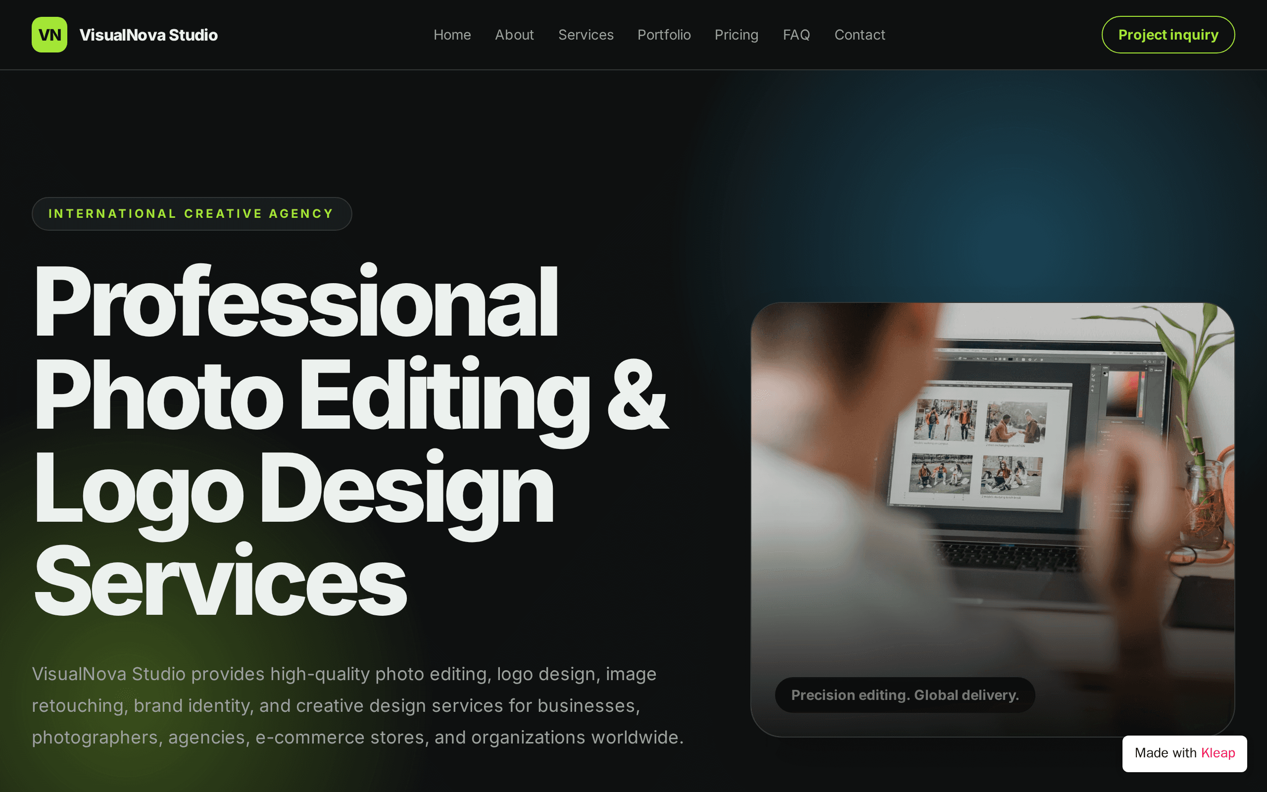 VisualNova Studio Create