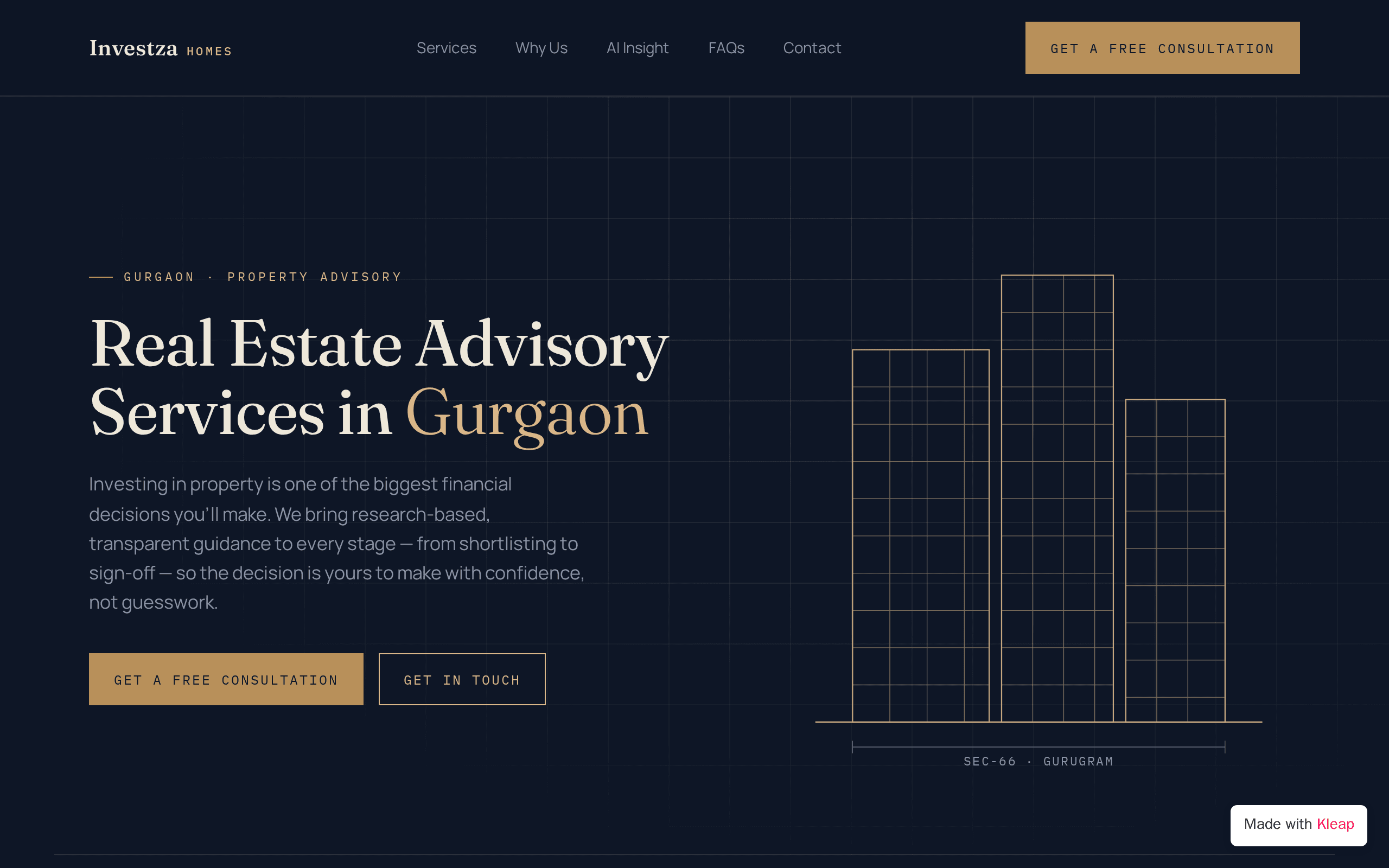 Real Estate Advisory Services in Gurgaon