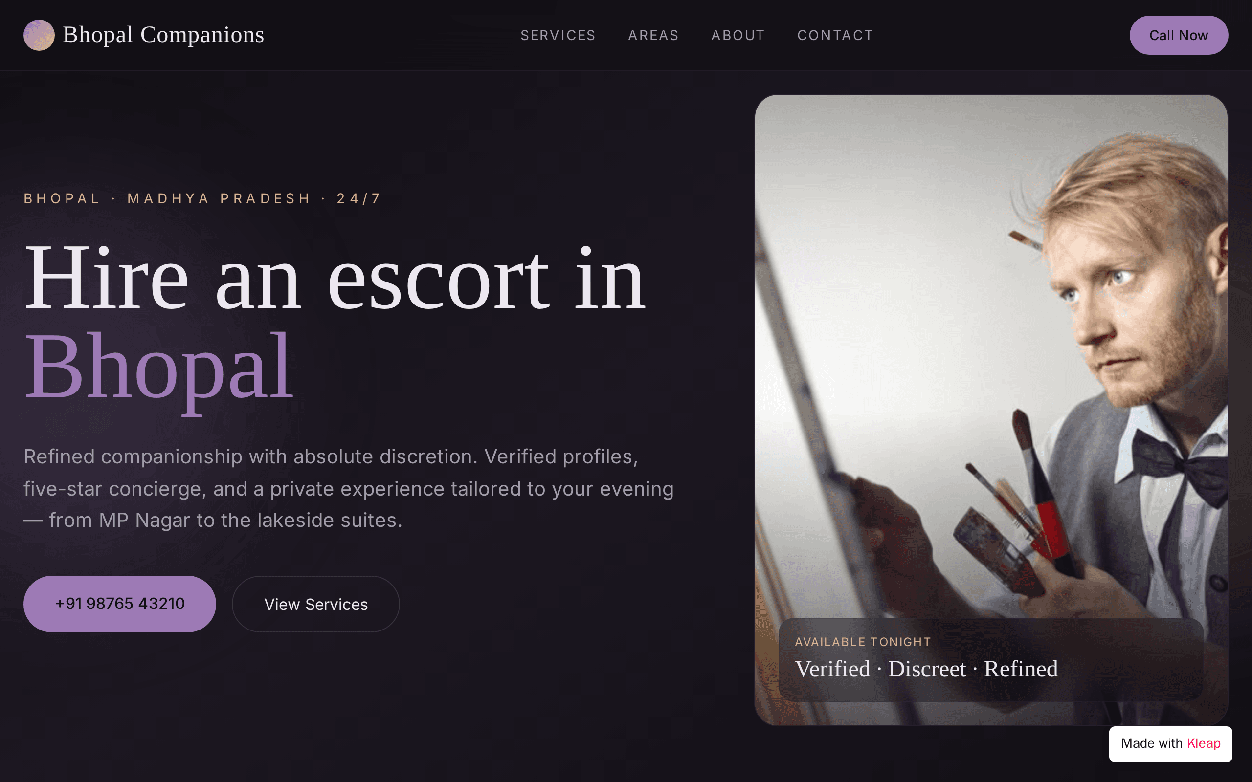 Hire Escort Service In Bhopal