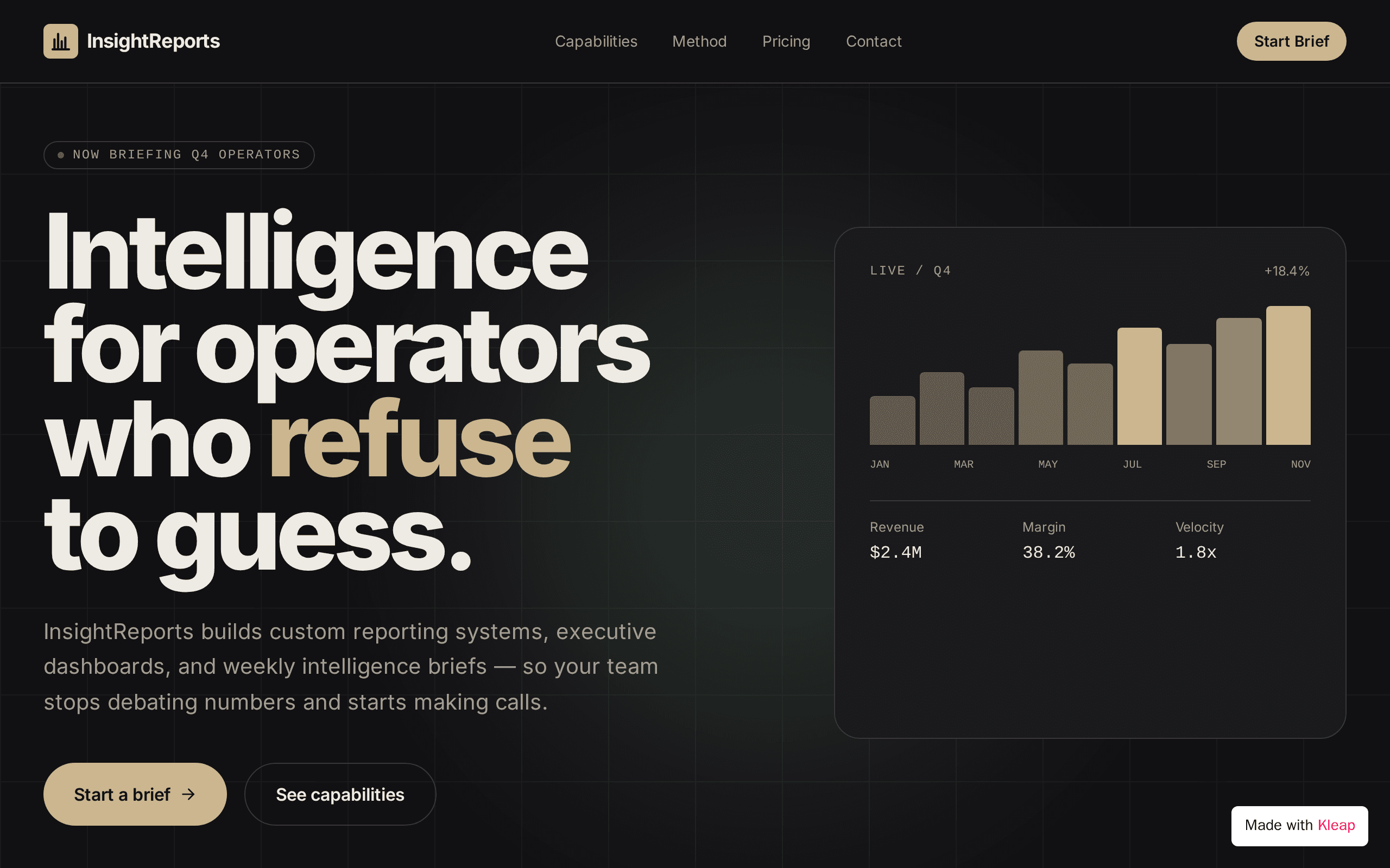 Insight Reports