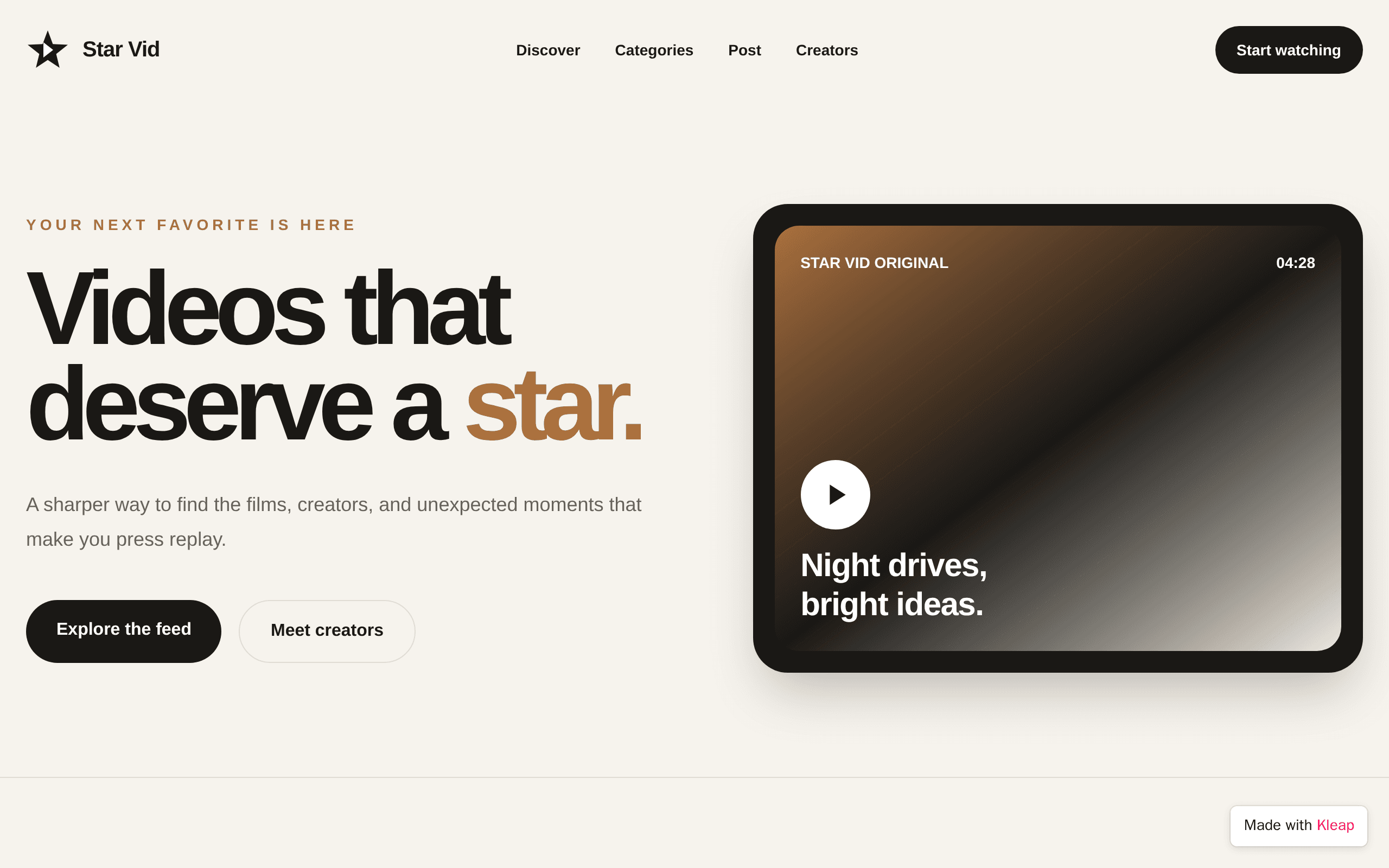 Star Vid