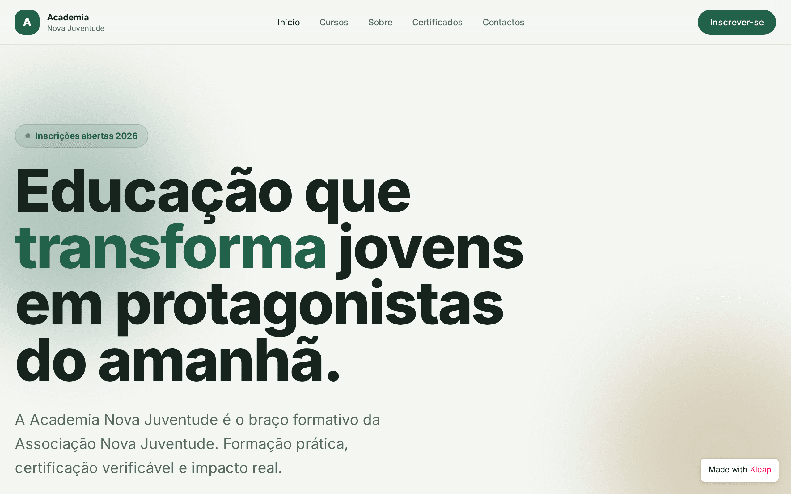 Academia Nova Juventude