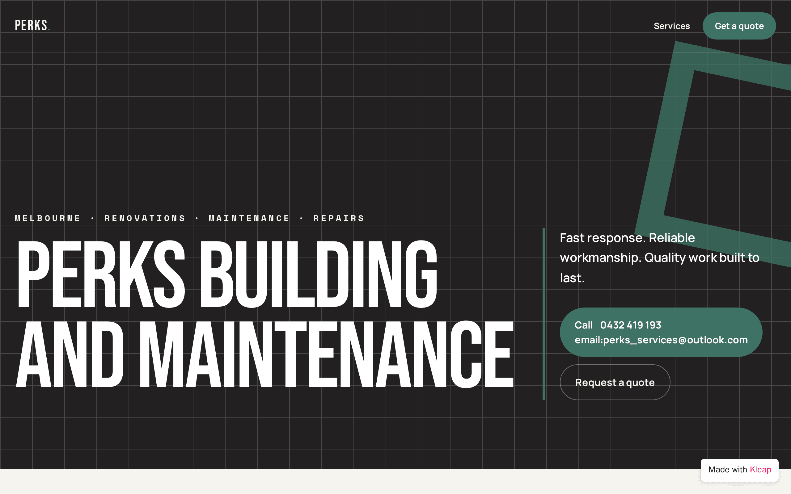 Melbourne building services with reliable renovations and repairs.