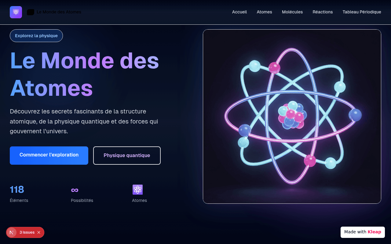 Explore the atomic realm with captivating visuals and insights into quantum physics.