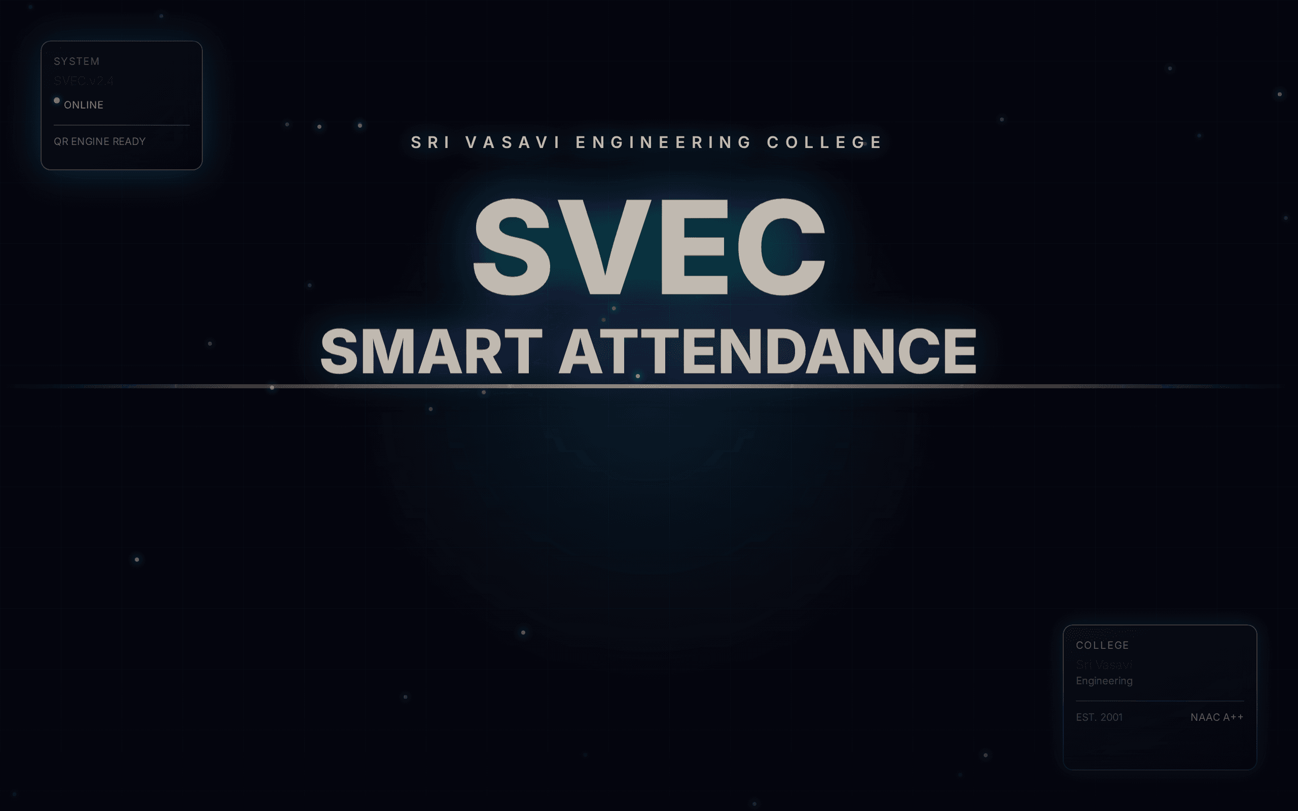 SVEC Smart Attendance