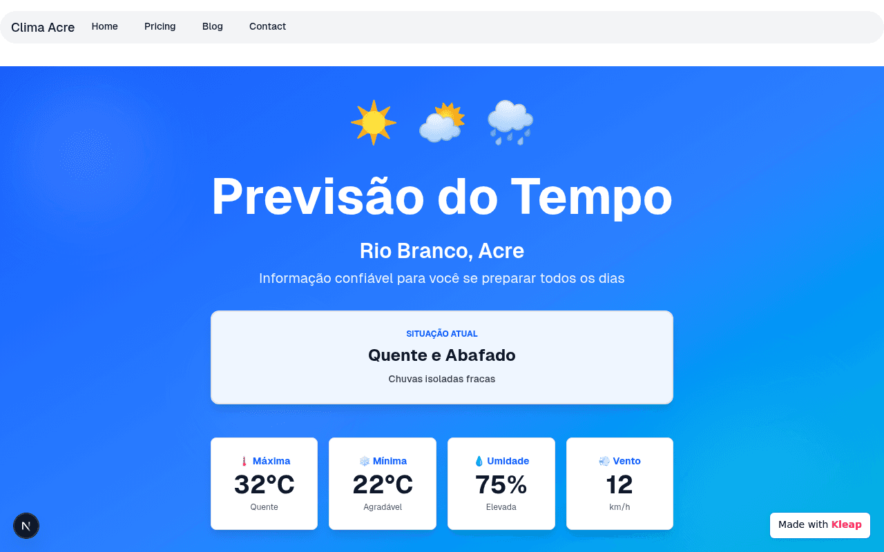 Daily weather forecasts delivered with clarity, ensuring you're ready for any climate.