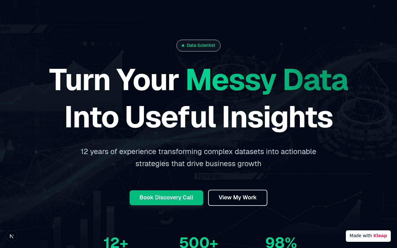 Unleash the power of your data, transforming complex information into impactful business insights.