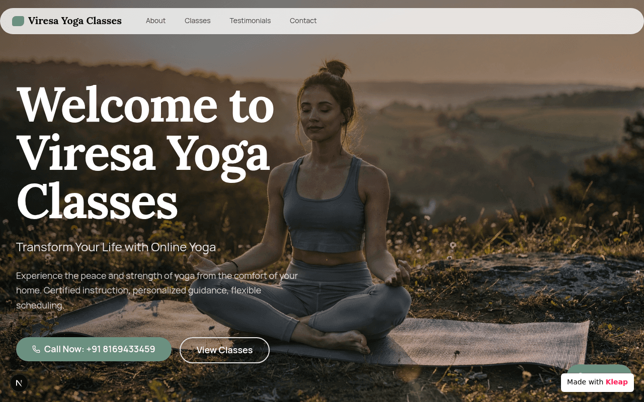 Find your inner calm and transform your health with accessible online yoga.