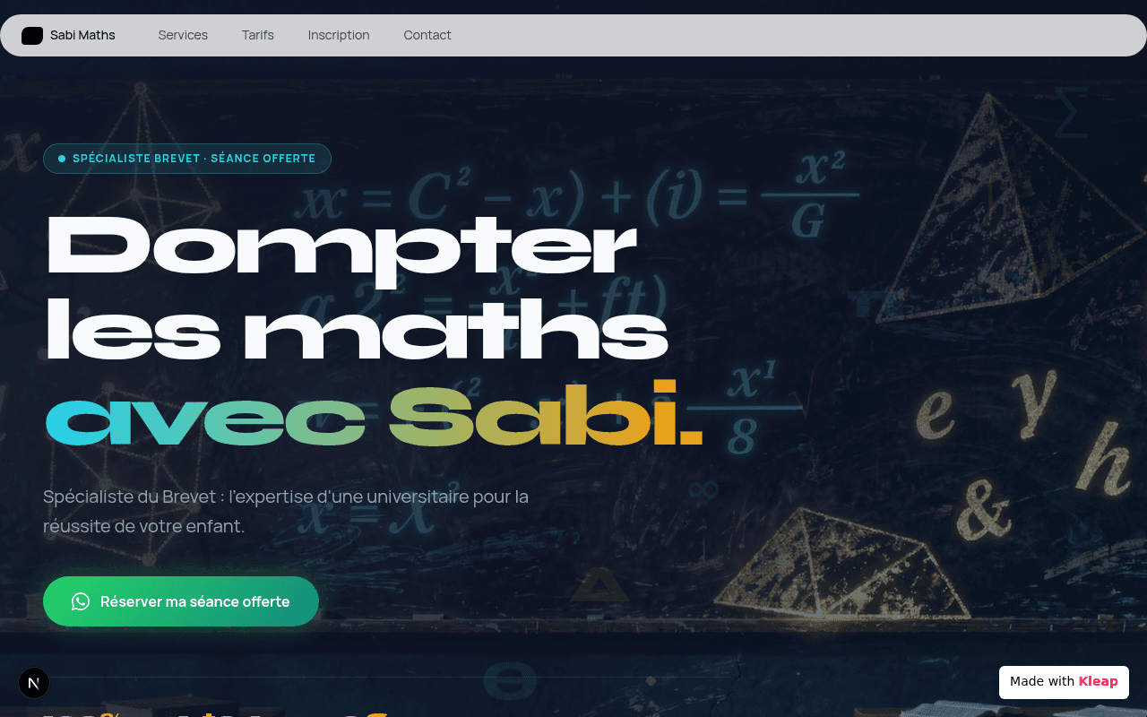 Ignite a love for math with expert tutoring designed to build confidence.