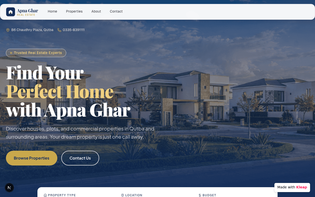 Discover your dream property, perfectly tailored to your needs, all just one call away.