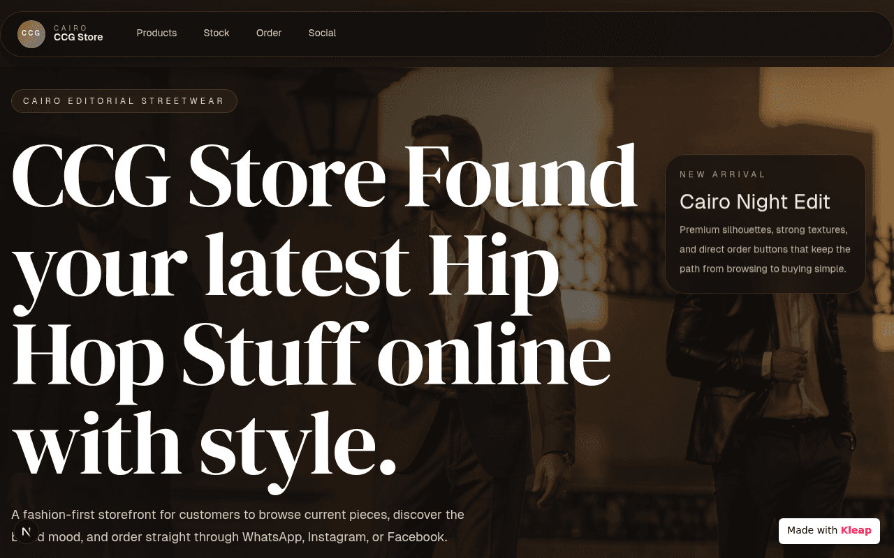 CCG Store