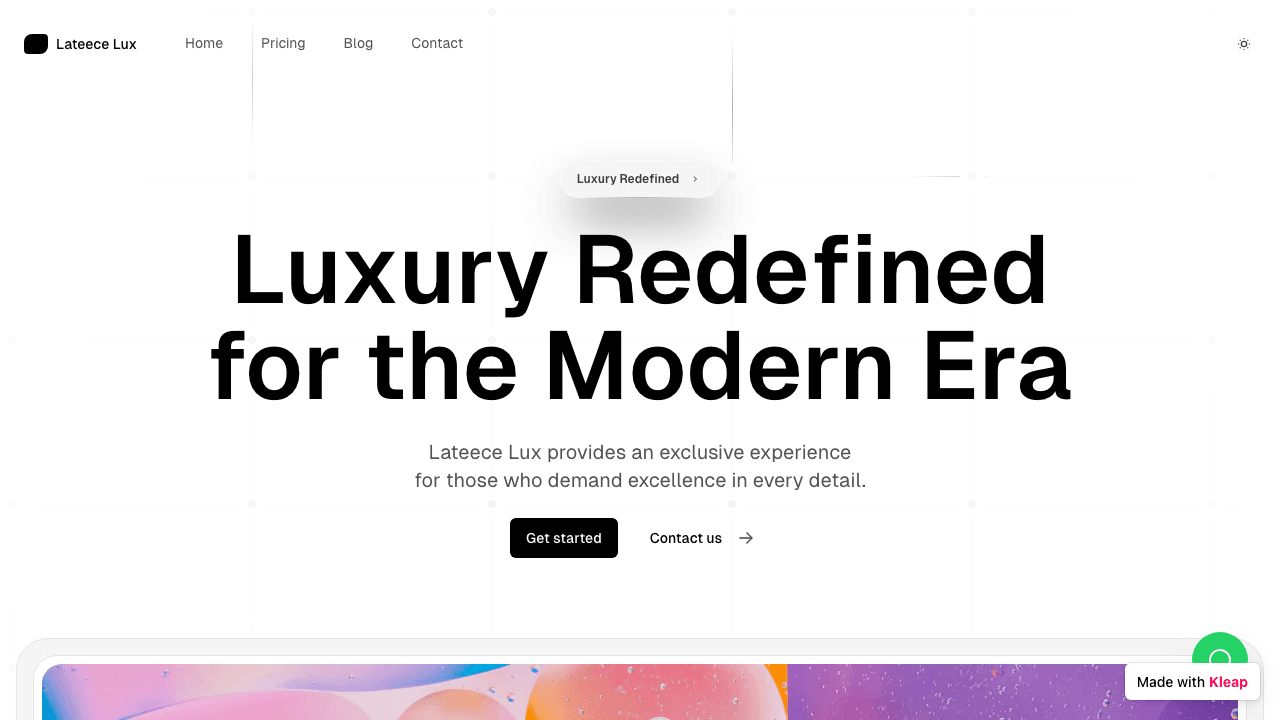 A clean, modern agency site for an exclusive luxury experience brand.