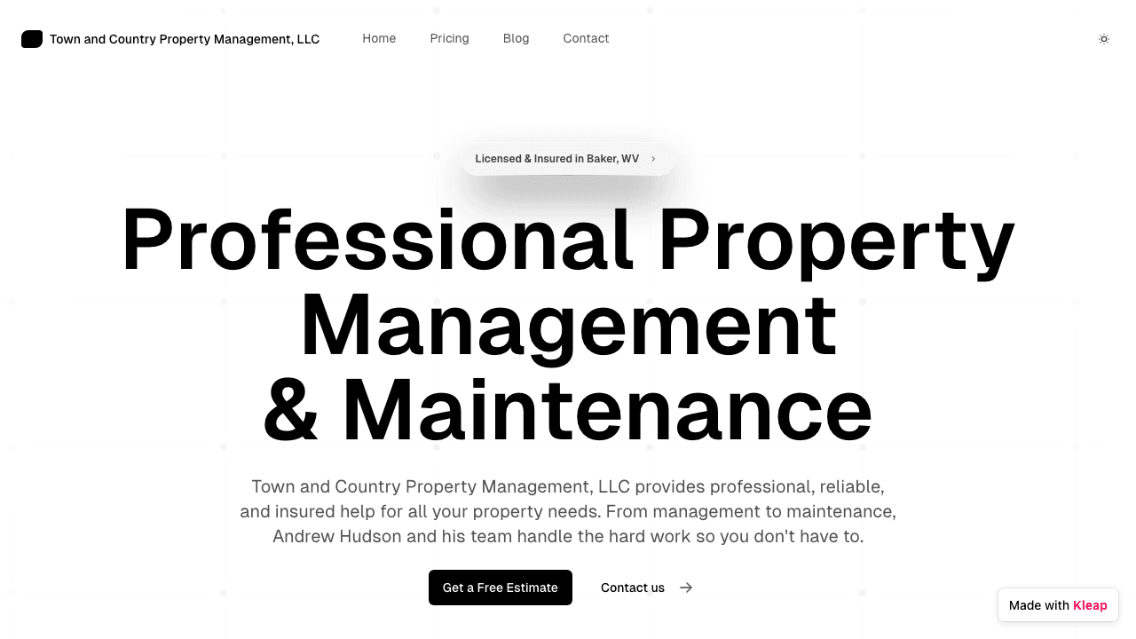 Effortless property management and maintenance, powered by local expertise.