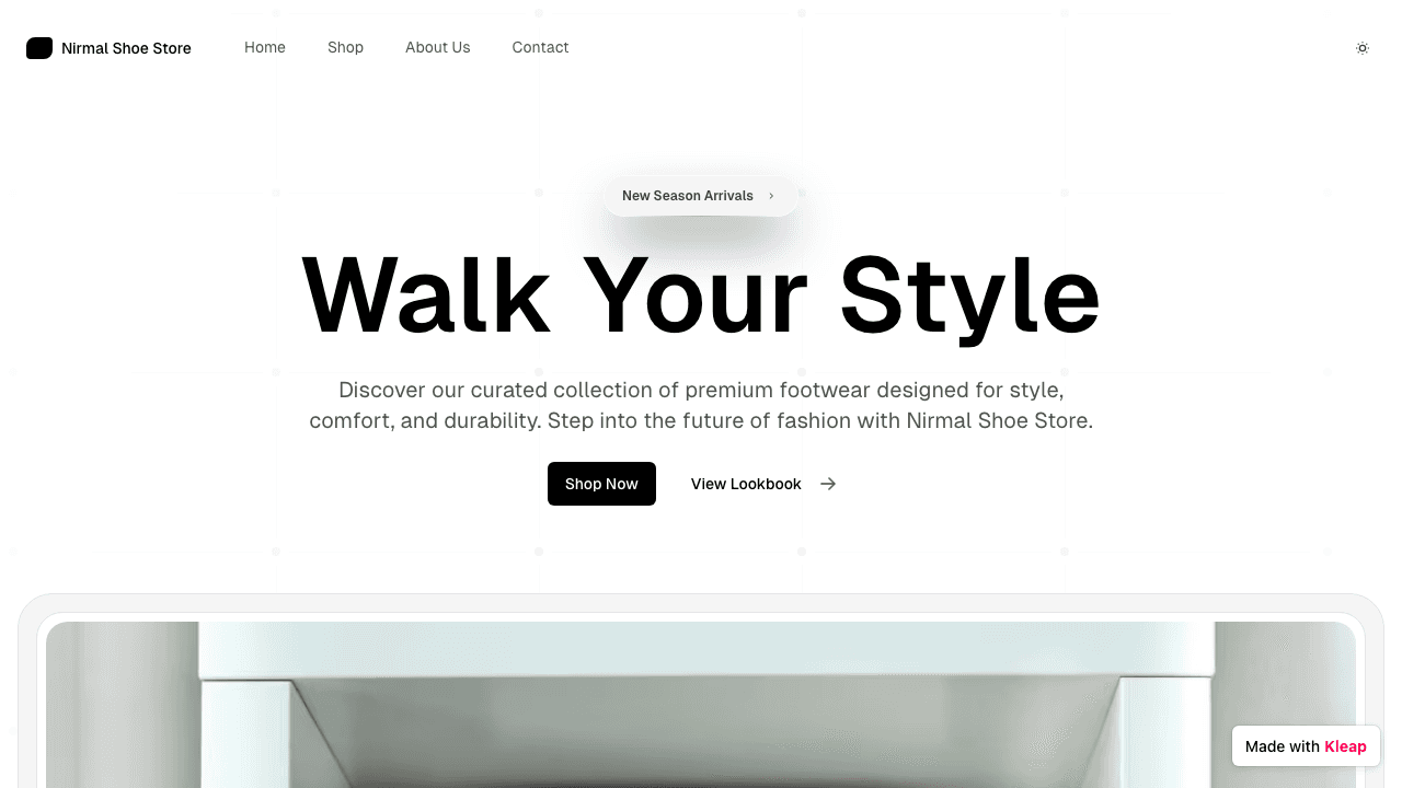 Step into style with Nirmal Shoe Store's curated collection of premium footwear.