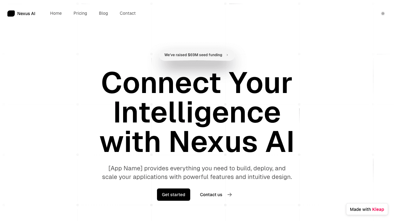 Connect your intelligence with Nexus AI to build and scale powerful applications.
