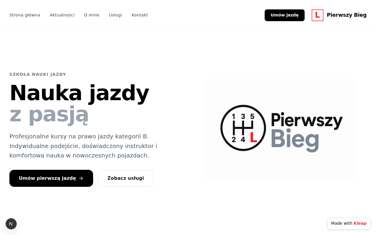 Pierwszy Bieg