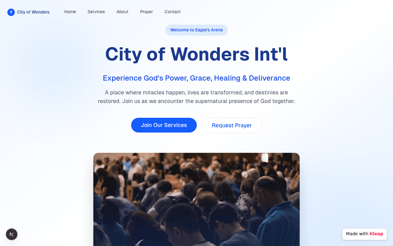 Discover a spiritual hub offering community, guidance, and divine encounters.