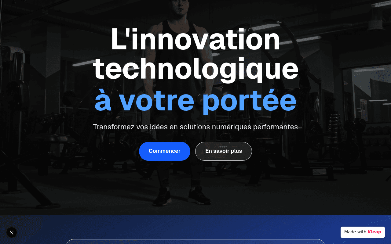 Elevate your ideas into powerful digital solutions with cutting-edge technology.