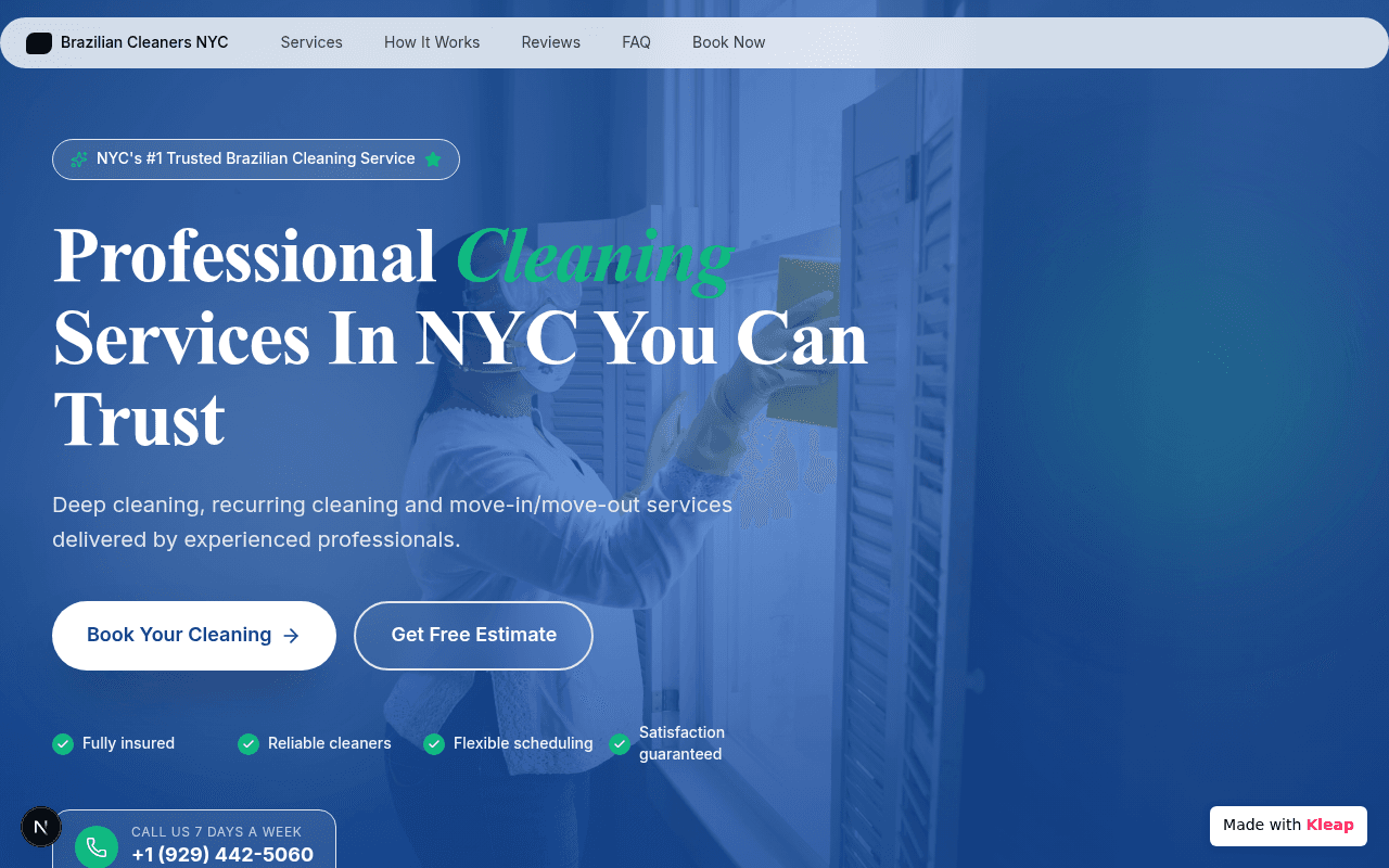 Brazilian Cleaners NYC