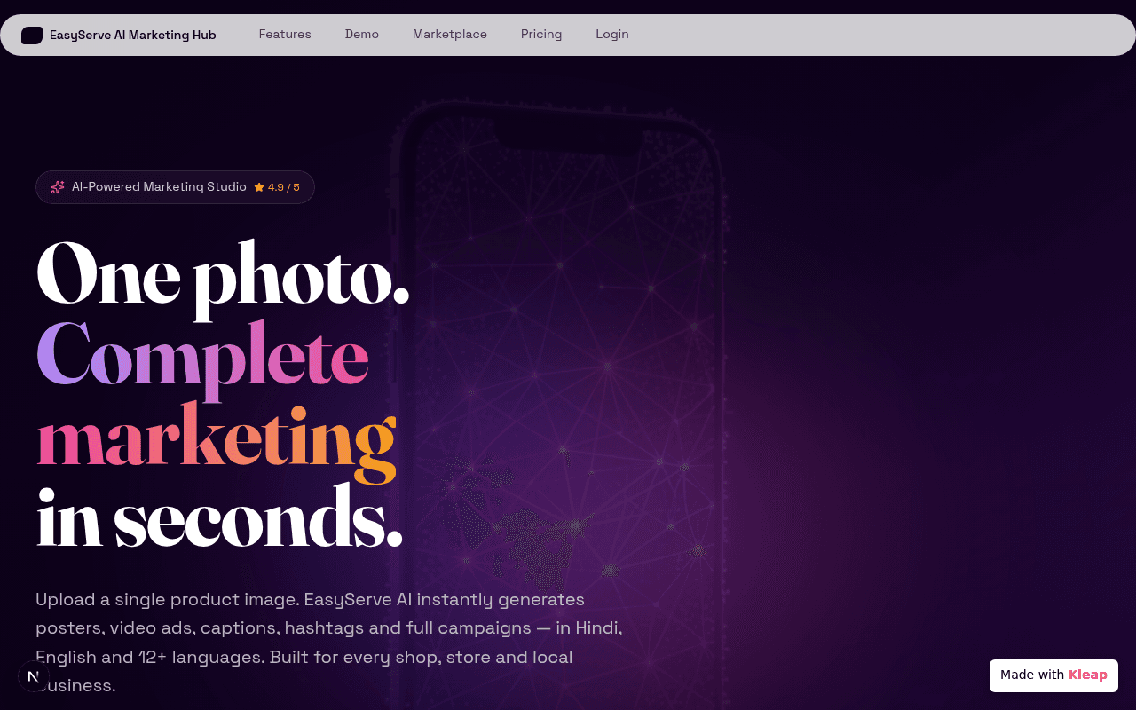 EasyServe AI Marketing Hub