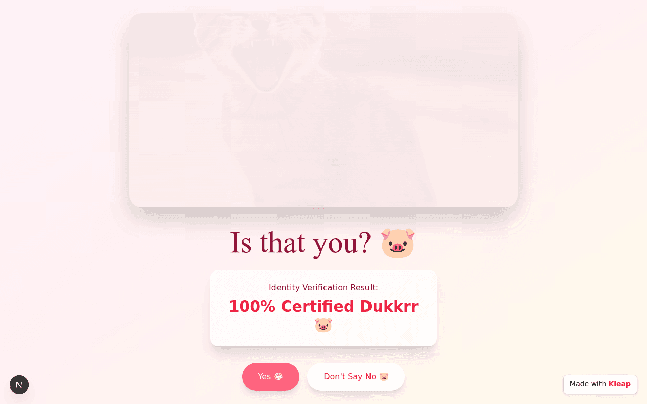 Identity Check Background