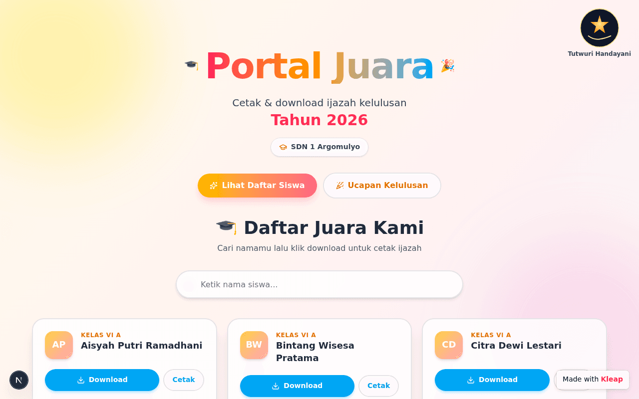 Portal Juara