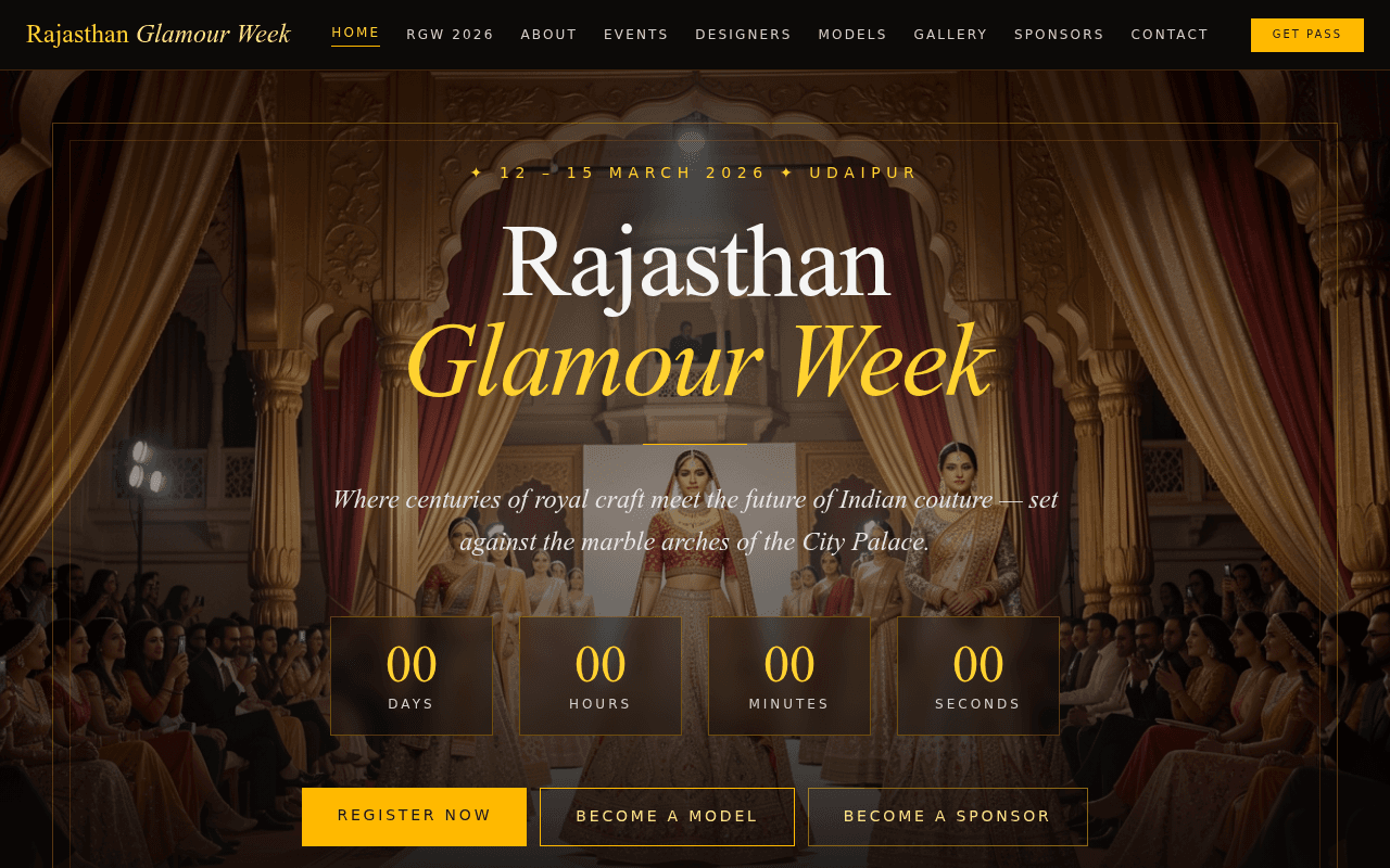 Rajasthan Glamour Week Fashion Show
