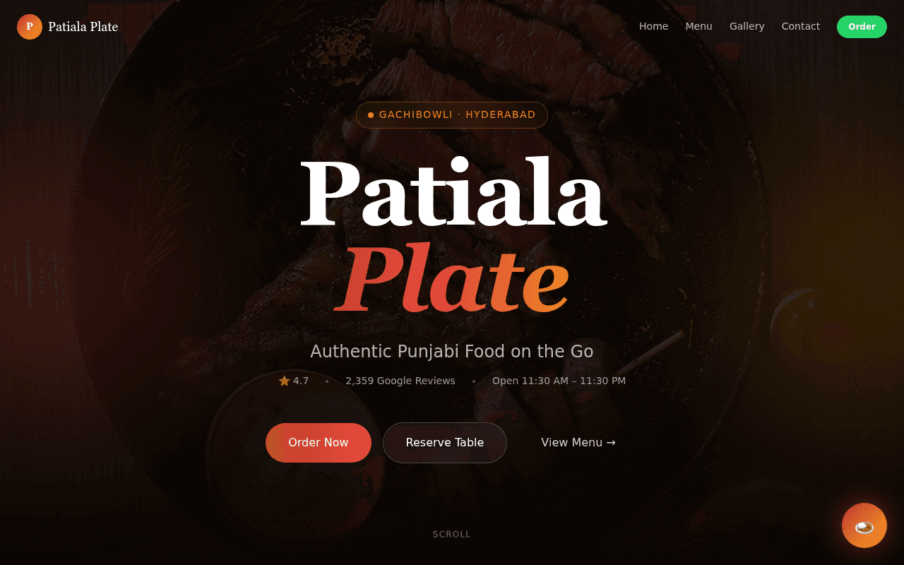 Build Patiala Plate