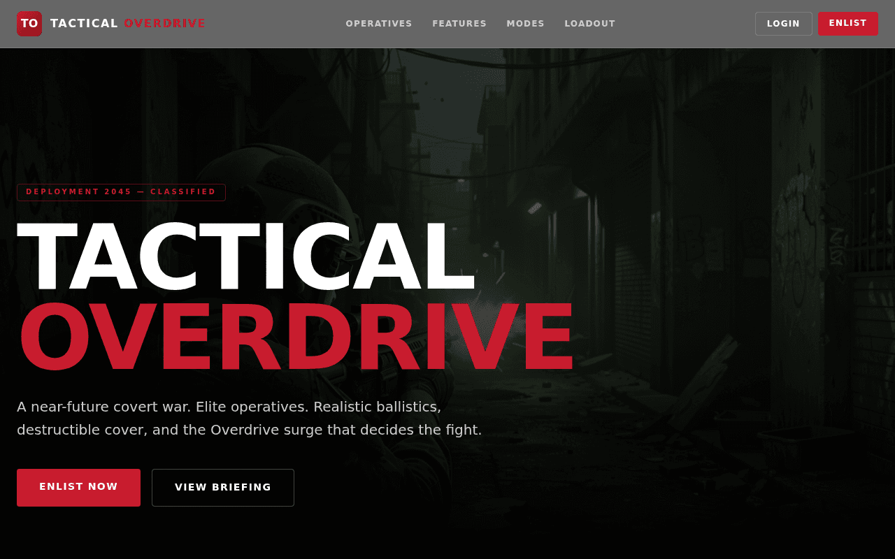 Tactical Overdrive Genere