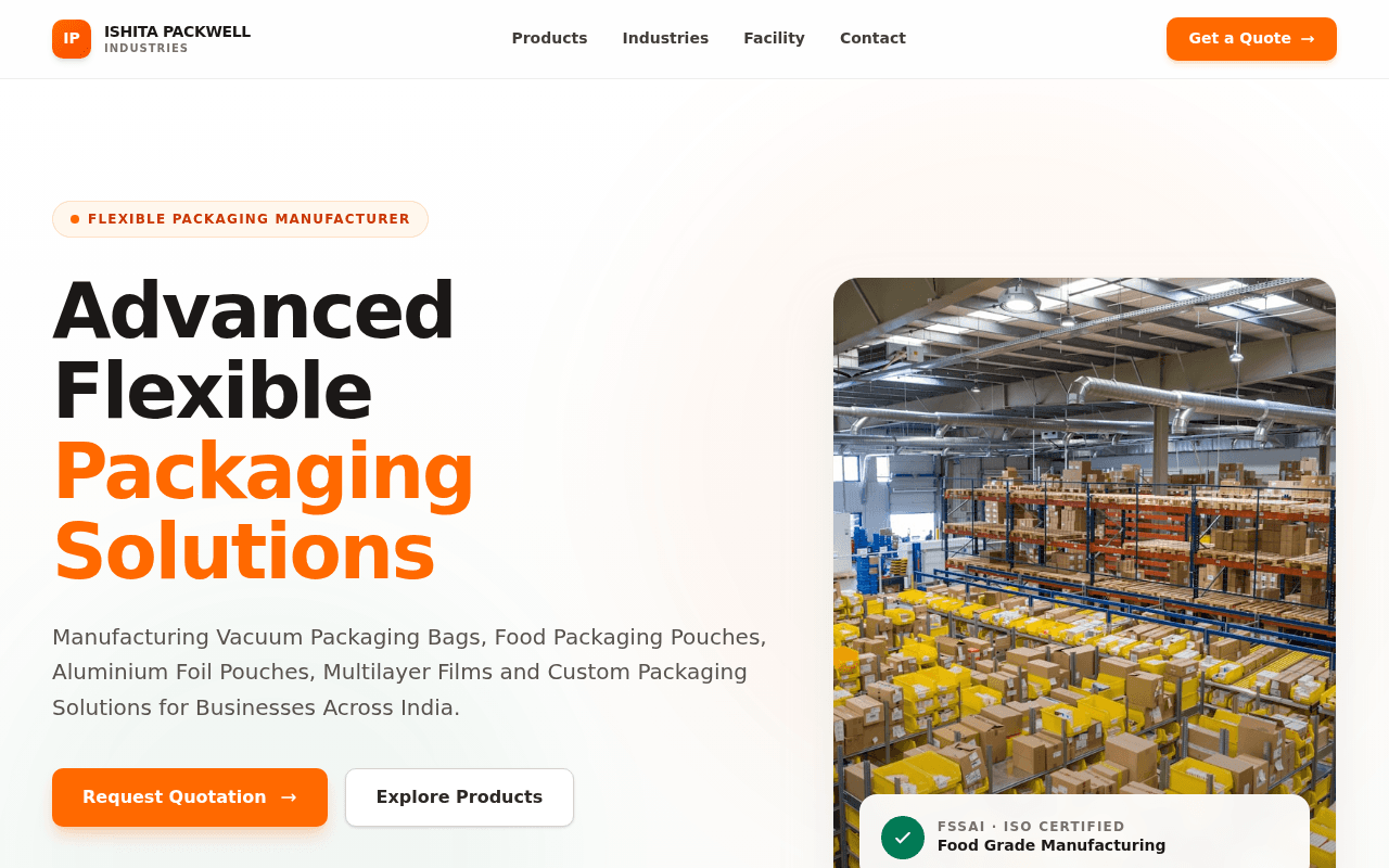 ISHITA PACKWELL INDUSTRIES