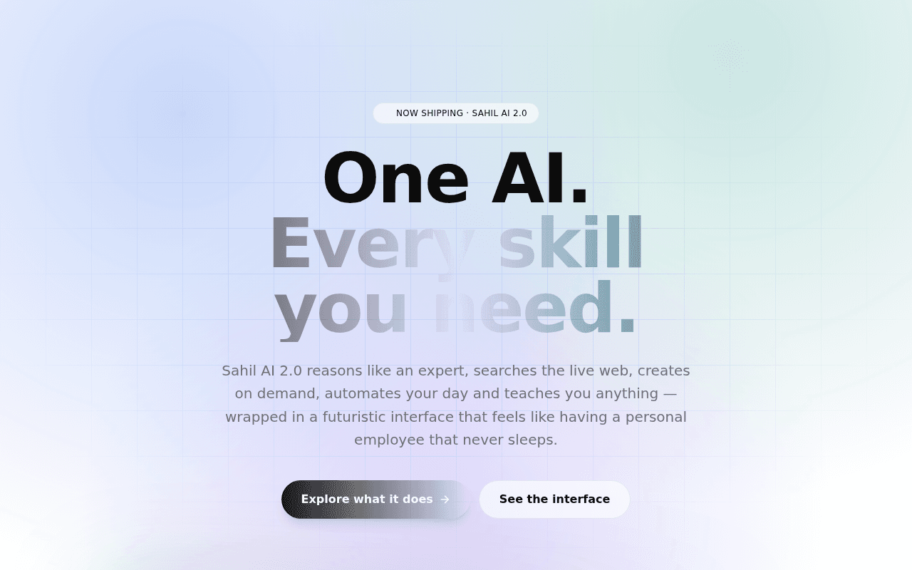 Sahil AI 2