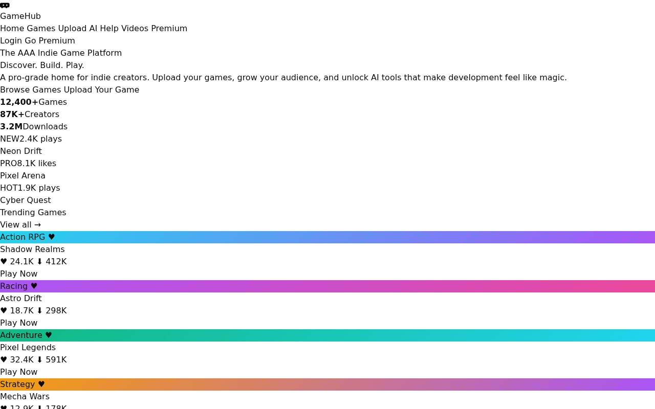 Game Hub