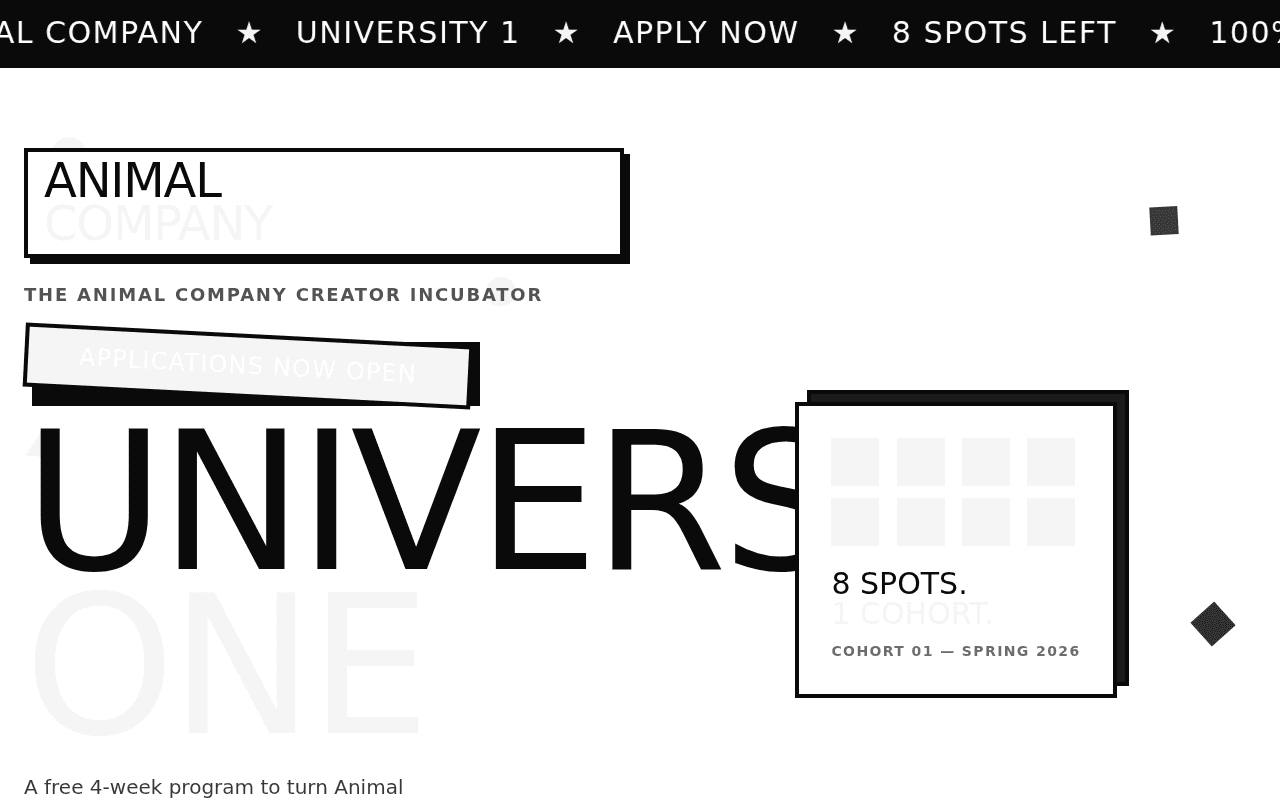 Animal Company University