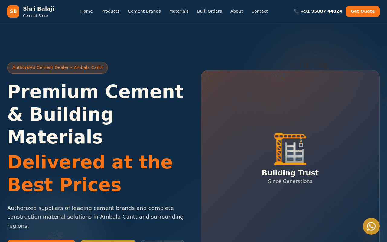 Shri Balaji Cement Store