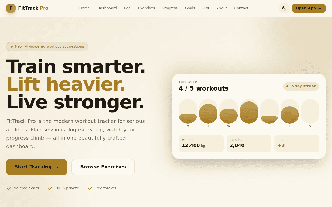FitTrack Pro