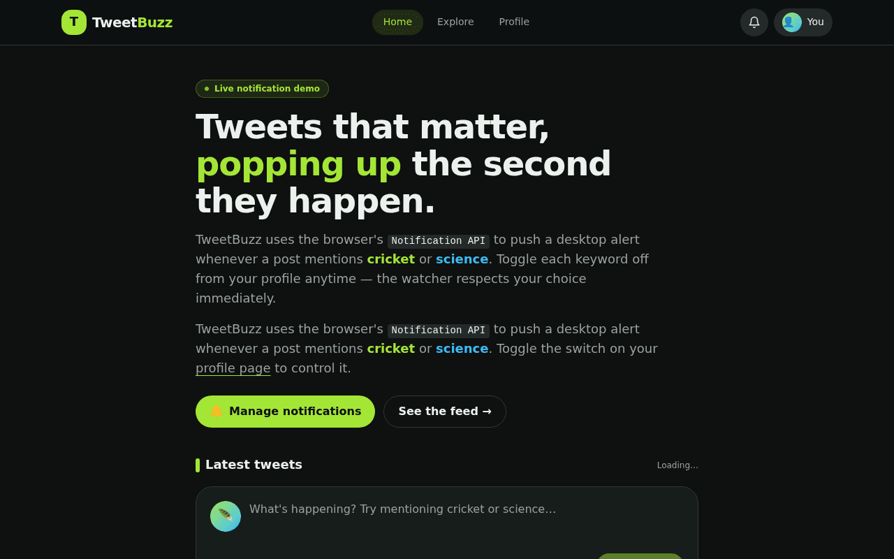 TweetBuzz